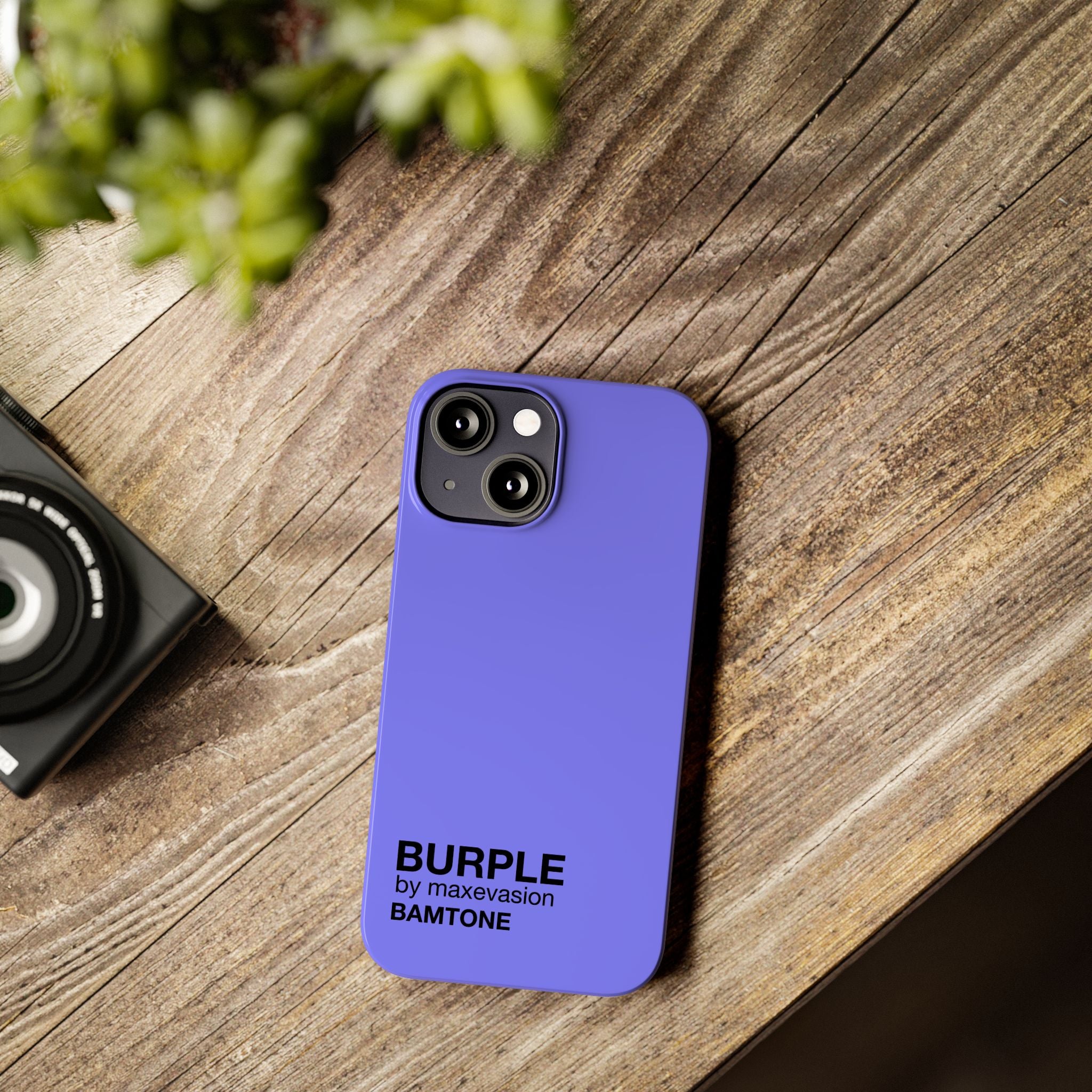 Burple iPhone Case