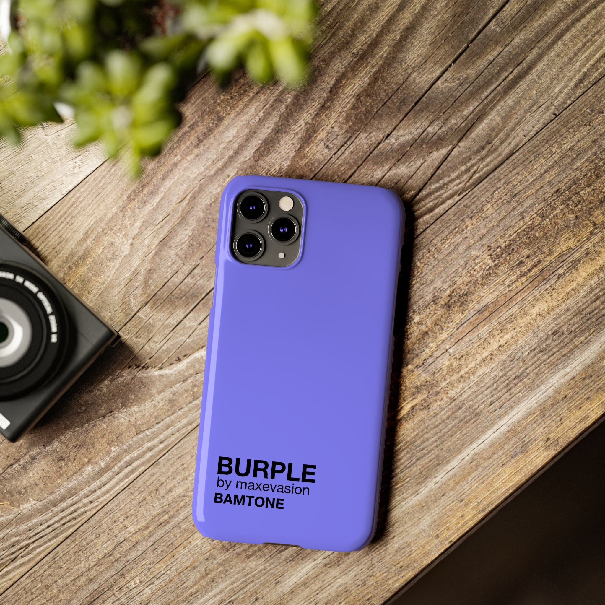 Burple iPhone Case