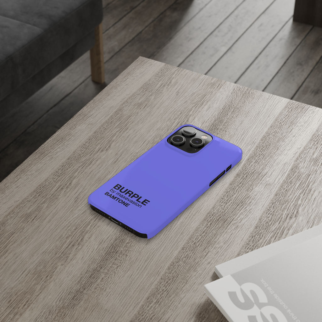 Burple iPhone Case