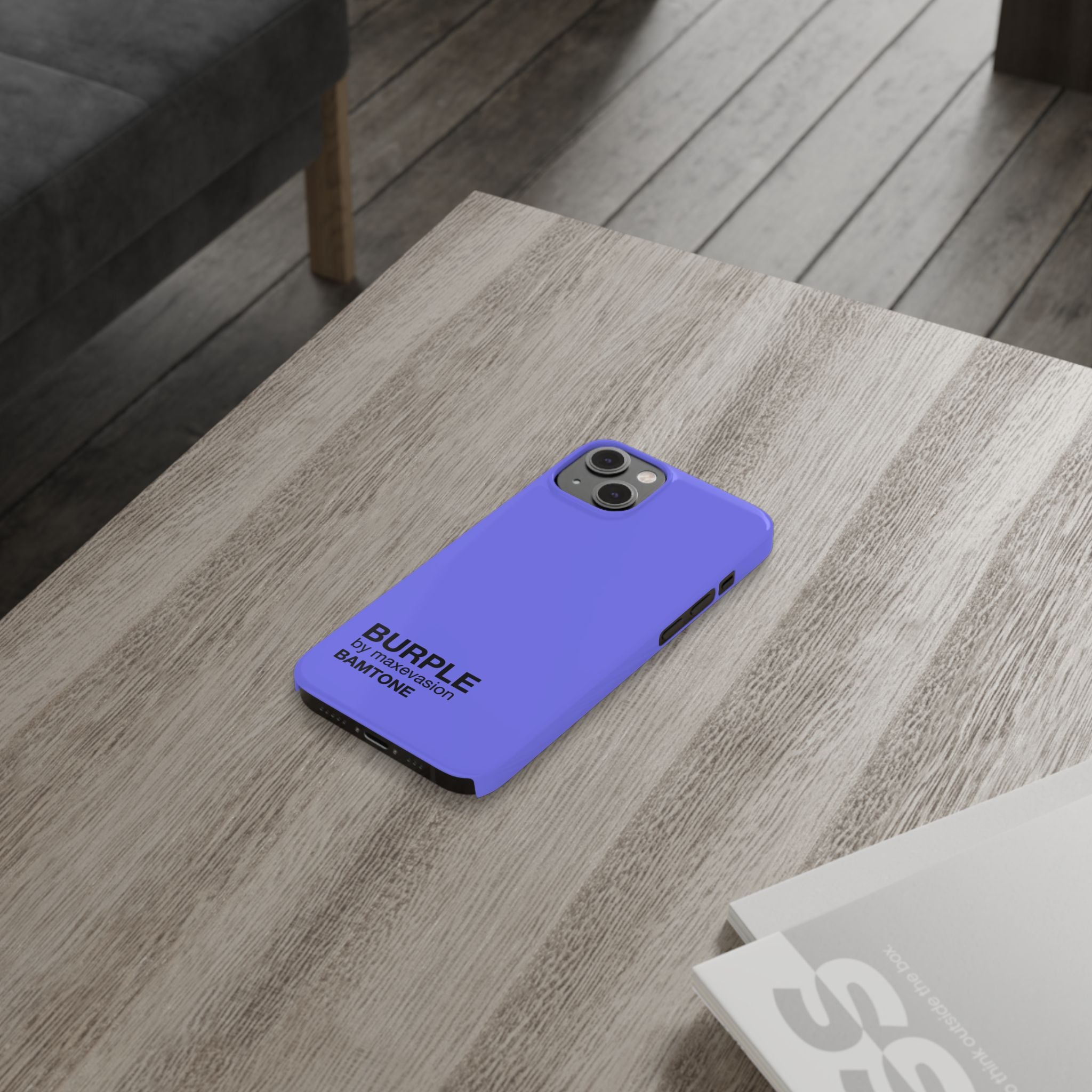Burple iPhone Case