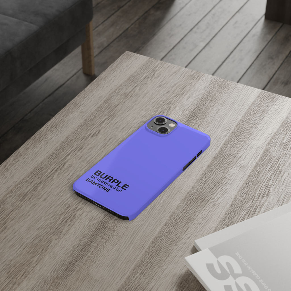 Burple iPhone Case