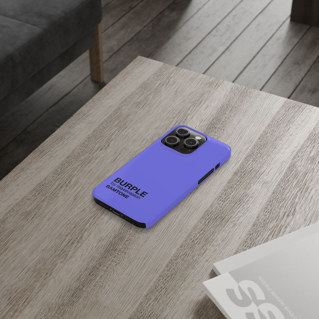Burple iPhone Case